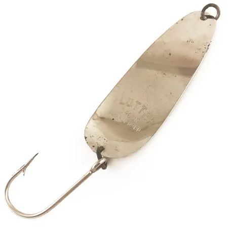 Luhr Jensen Flutter Spoon UV Plandavka, Neonově zelená, 7,5g, UV, #4746