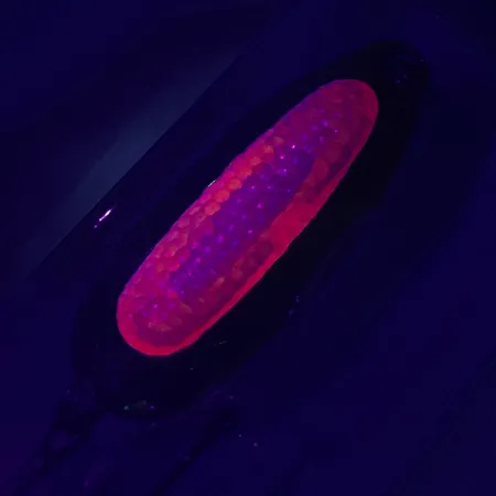 Blue Fox Rattlin Pixee UV Třpytka, Zlatá / Červená, 14g, UV, #4749