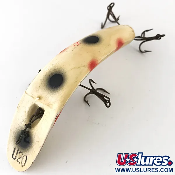 Yakima Bait Worden Flatfish Nástraha, Bílá/Červená/Černá, 9g, Zahnutí, #4791