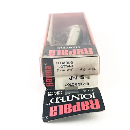 Rapala Jointed J-7 Wobbler, Stříbrná, 4g, Dělený, #4792