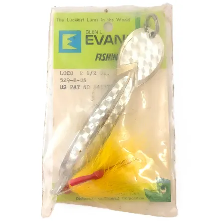 Glen Evans Loco 5 Plandavka, Nikl, 58g, Holografický Vzor, #4826