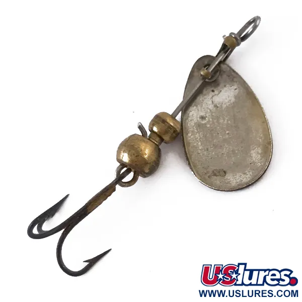 Mepps Aglia 0 (1960s) Třpytka, Mosaz, 2,2g, Retro stav, #4830