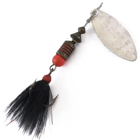 Mepps Aglia Long 1 Dressed Třpytka, Stříbrná, 4.5g, Vrbový list, #4834