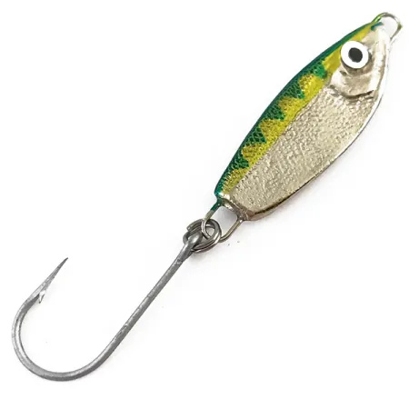 Luhr Jensen Crippled Herring Jig, Okoun, 7g, Tepaný nikl, #4857