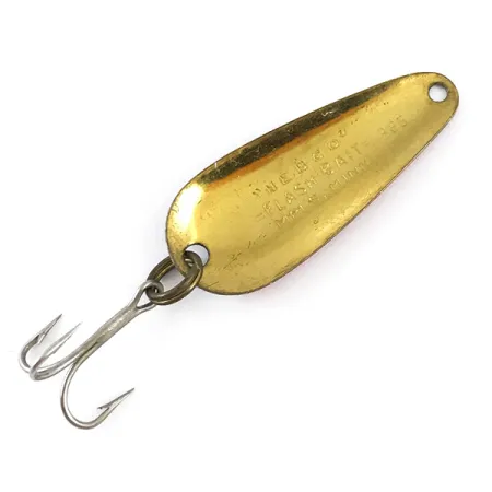 Nebco FlashBait 366 Plandavka, Červená / Bílá / Mosaz, 1,9 g, #4876