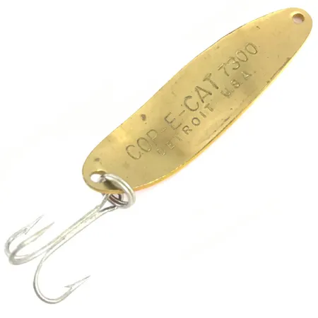 Dardevle Cop-E-Cat 7300 Plandavka, Červená/Žlutá/Mosaz, 10g, Mosaz, #4916