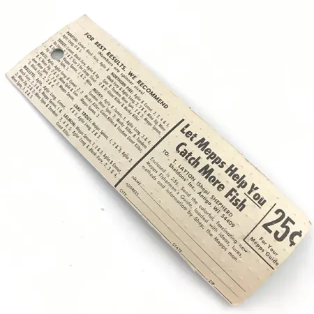 Mepps Aglia 0 Třpytka, Zlatá, 2,5g, Vintage, #4921