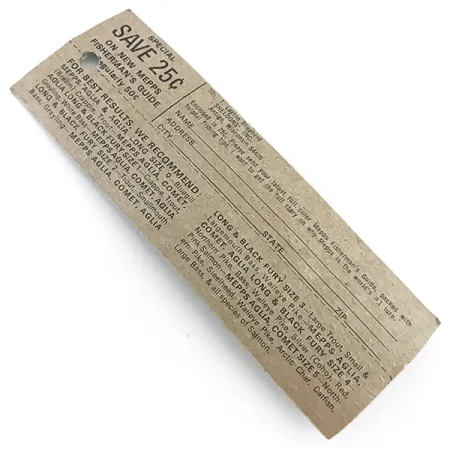 Mepps Aglia 1 Třpytka, Červená/Bílá/Zlatá, 3.5g, Vintage Balení, #4922