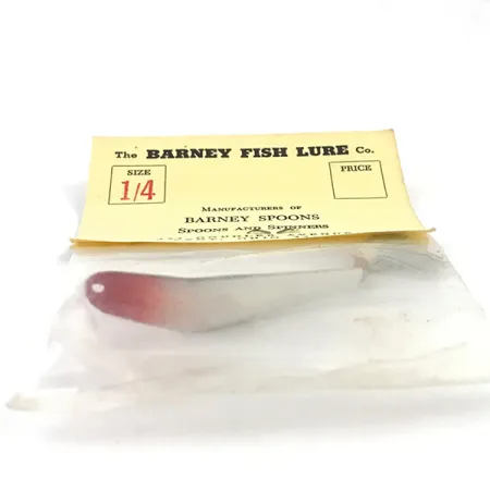 Barney Weedless Barney Spoon Plandavka, Červená/Bílá, 7g, #4924