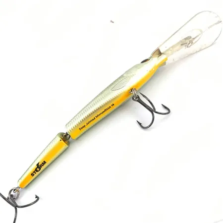 Storm Deep Jointed Minnow Stick 14 Wobler, Zelená, 25g, Dělený, #4942