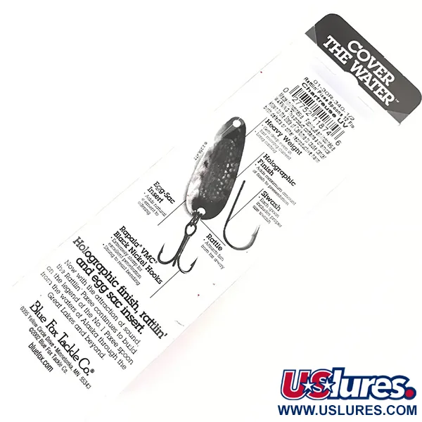 Blue Fox Rattlin Pixee Plandavka, Nikl / Zelená, 14g, Chrastítko, #4957