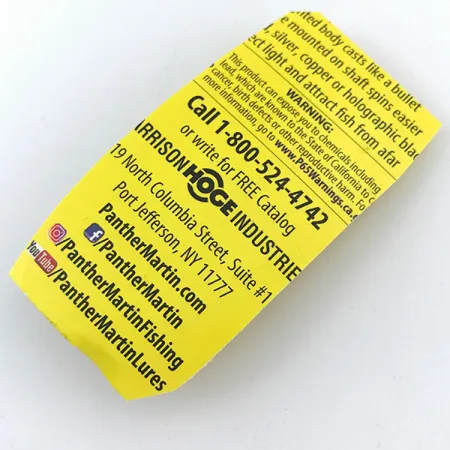 Panther Martin 2 Třpytka, Pstruh, 2,5g, Opeřený háček, #4992