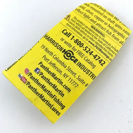 Panther Martin 2 Třpytka, Fire Tiger, 2.5g, In-Line list, #4993