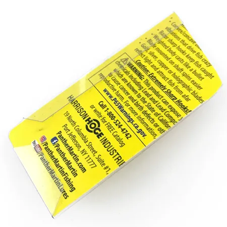 Panther Martin 4 Třpytka, Zlatá / Červená, 4g, In-Line, #5008