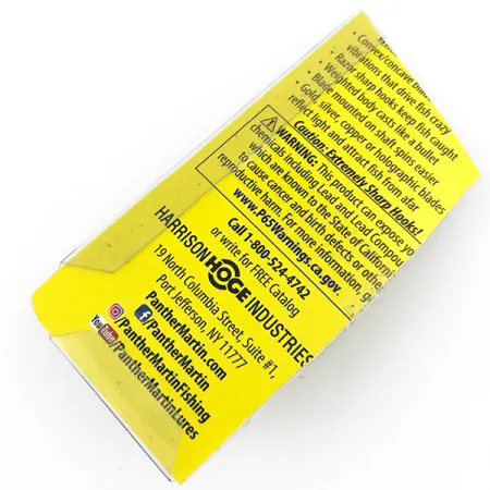 Panther Martin 6 Třpytka, Stříbro / Modrá, 6g, In-line list, #4998