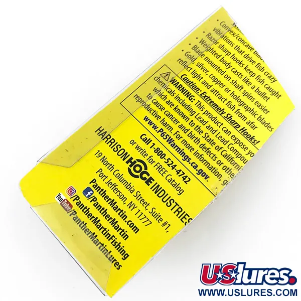 Panther Martin 6 Třpytka, Stříbro / Modrá, 6g, In-line list, #4998