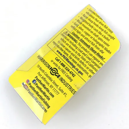 Rotačka Panther Martin 4, Modrý Pstruh, 4g, Holografická, #5007