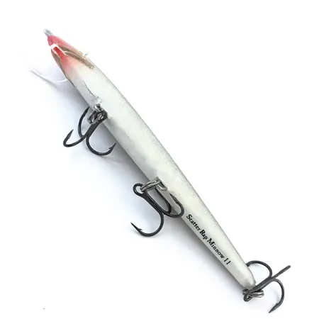 Rapala Scatter Rap Minnow Wobbler, Stříbrná, 6g, Scatter Lip, #5029