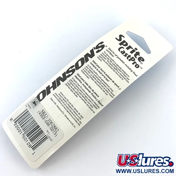 Johnson Sprite Cast Pro Plandavka, Nikl, 10,5g, Mosaz, #5793