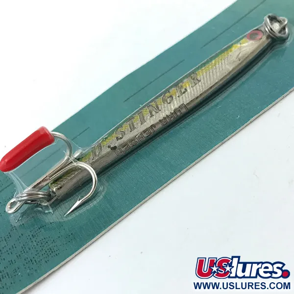 Luhr Jensen Deep Stinger Pilkr, Stříbrná / Zelená, 21g, #5052