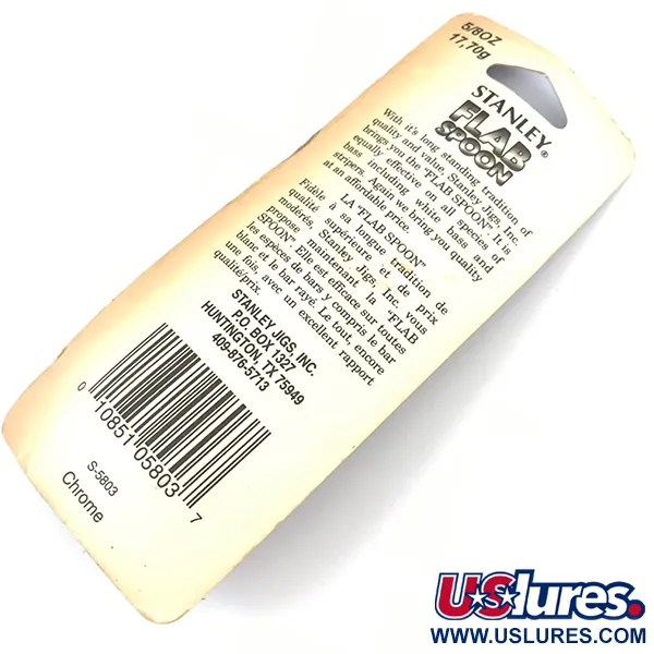 Stanley Flab Spoon Plandavka, Nikl, 17,7g, Středové Oko, #5055