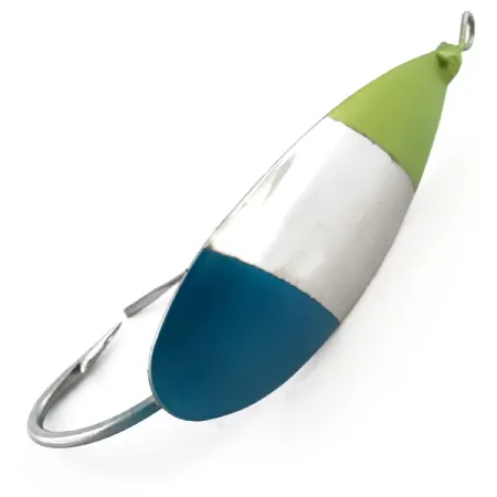 Weedless Johnson Silver Minnow Plandavka, Nikl/Modrá/Zelená, 12g, #5078