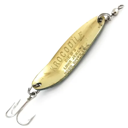 Plandavka Luhr Jensen Krocodile Die #3 UV, Fire Tiger/Zlatá, 14g, #5085