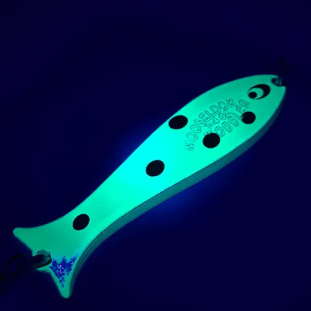 Williams Mooselook wobbler Plandavka, Fluorescent Yellow / Black, 8g, #5086