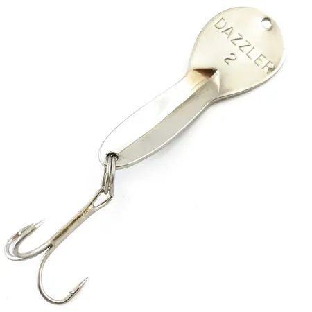 Acme Dazzler #2 Plandavka, Bílá perleť/Modrá/Nikl, 7g, Vintage, #5172