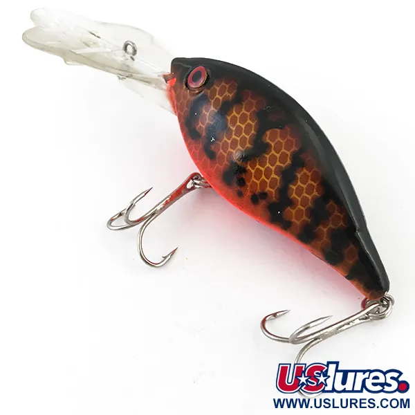Luhr Jensen Hot Lips Express Wobler, Red Tiger, 14g, Hlubinný, #5098