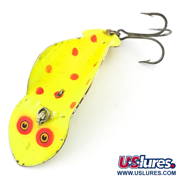 Buck Perry Spoonplug UV Plandavka, Yellow / Red, 14g, UV aktivní, #5100
