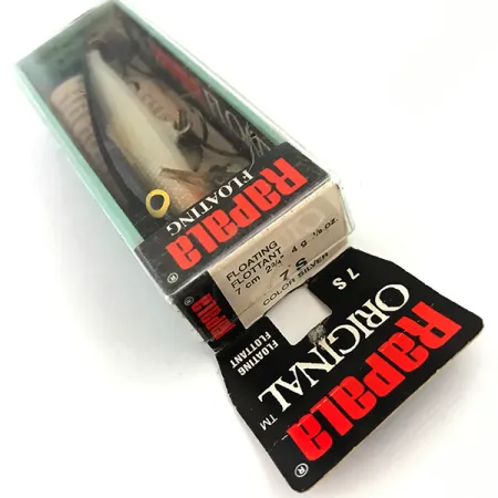 Rapala Original Floater Wobbler, Stříbrná, 4g, Balsa, #5132
