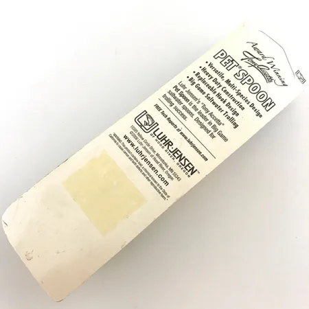 Luhr Jensen Tony Accetta Pet Spoon 14 Neuváznutelná Plandavka, Nikl, 7g, #5133