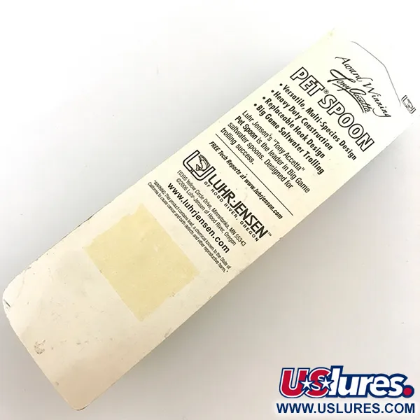 Luhr Jensen Tony Accetta Pet Spoon 14 Neuváznutelná Plandavka, Nikl, 7g, #5133