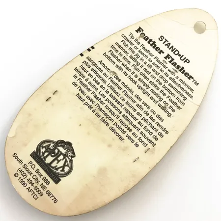 Apex Feather Flasher Jig, Chartreuse, 7g, Stand-up hlava, #5134