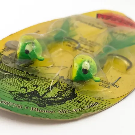 Apex Feather Flasher Jig, Chartreuse, 7g, Stand-up hlava, #5134