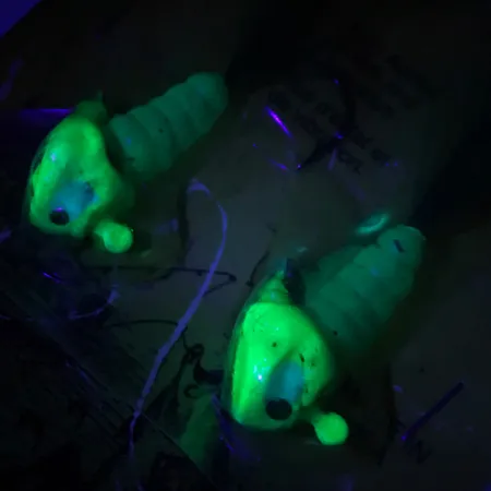 Apex Feather Flasher Jig, Chartreuse, 7g, Stand-up hlava, #5134