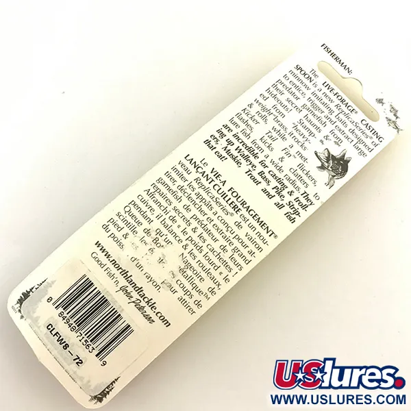 Northland Live Forage Glow Plandavka, Reálná rybka, 7g, Glow, #5142