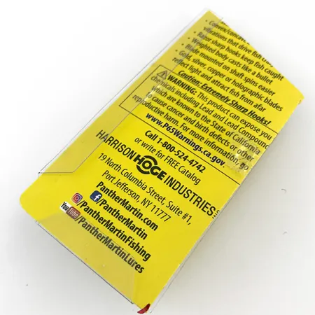 Panther Martin 4 Třpytka, Stříbrná / Modrá, 4g, Holografická, #5168