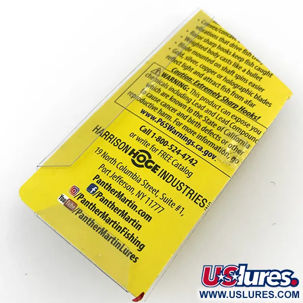 Panther Martin 4 Třpytka, Stříbrná / Modrá, 4g, Holografická, #5168