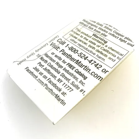 Panther Martin 2 Rotačka, Zlatá, 2.5g, In-Line Design, #5169