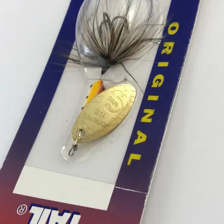 Worden’s Original Rooster Tail Třpytka, Gold, 1,7g, Peří #12043