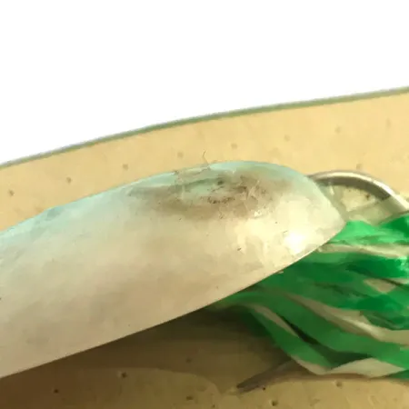 Hydro Lures Weedless Hydro Spoon UV Plandavka, Bílá/Zelená, 14g, #5197