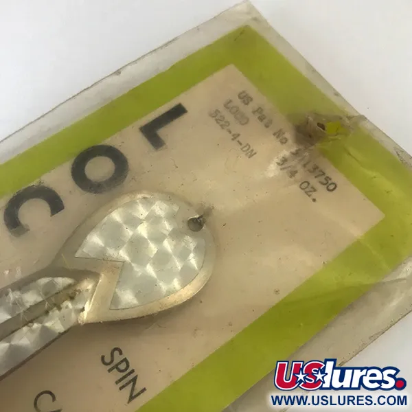 Glen Evans Weedless Loco Plandavka, Nikl/Hologram/Žlutá, 19g, #5200