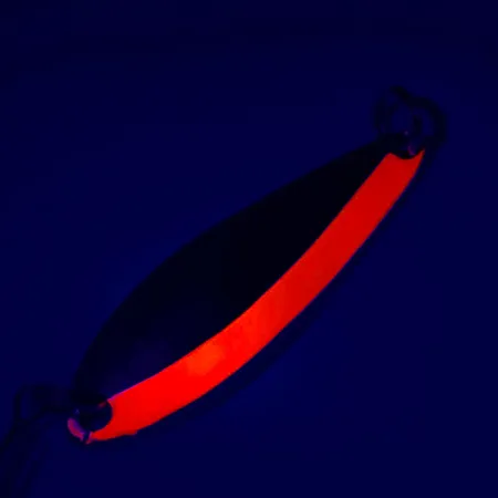 Acme Fiord Spoon UV Plandavka, Nikl/Červená, 7g, UV-aktivní, #5219