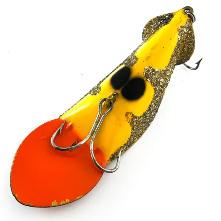 Buck Perry Spoonplug Plandavka, Žlutá/Oranžová/Šedá, 21g, #5220