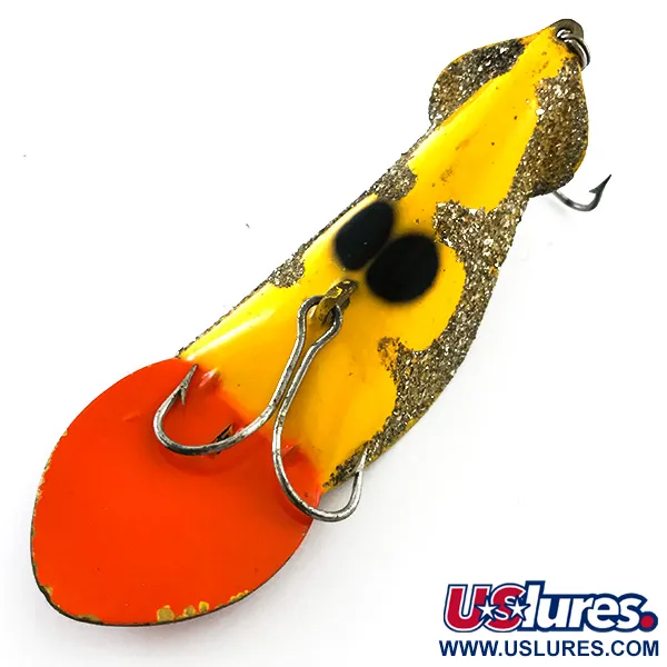 Buck Perry Spoonplug Plandavka, Žlutá/Oranžová/Šedá, 21g, #5220