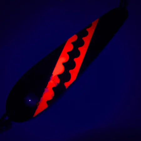 Northern King 28 UV Plandavka, Black/Red/Gold, 14g, UV reaktivní, #5225