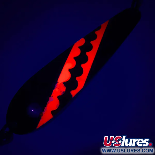 Northern King 28 UV Plandavka, Black/Red/Gold, 14g, UV reaktivní, #5225