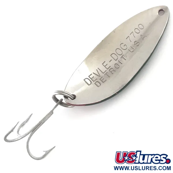 Dardevle Devle Dog 7700 Plandavka, Červená/Zelená/Nikl, 14g, #5270